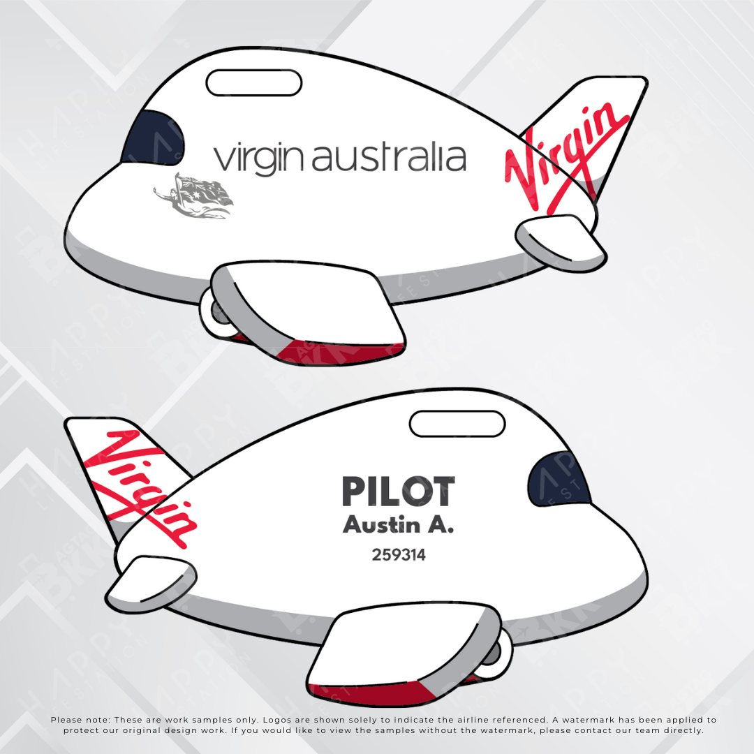 Airplane tag - Other Asian + Oceania Countries