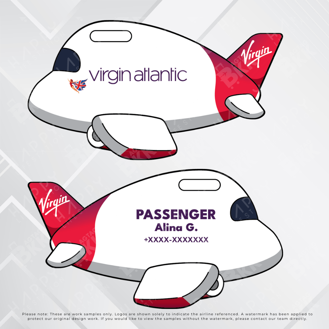 Airplane Tag - Europe Airliners