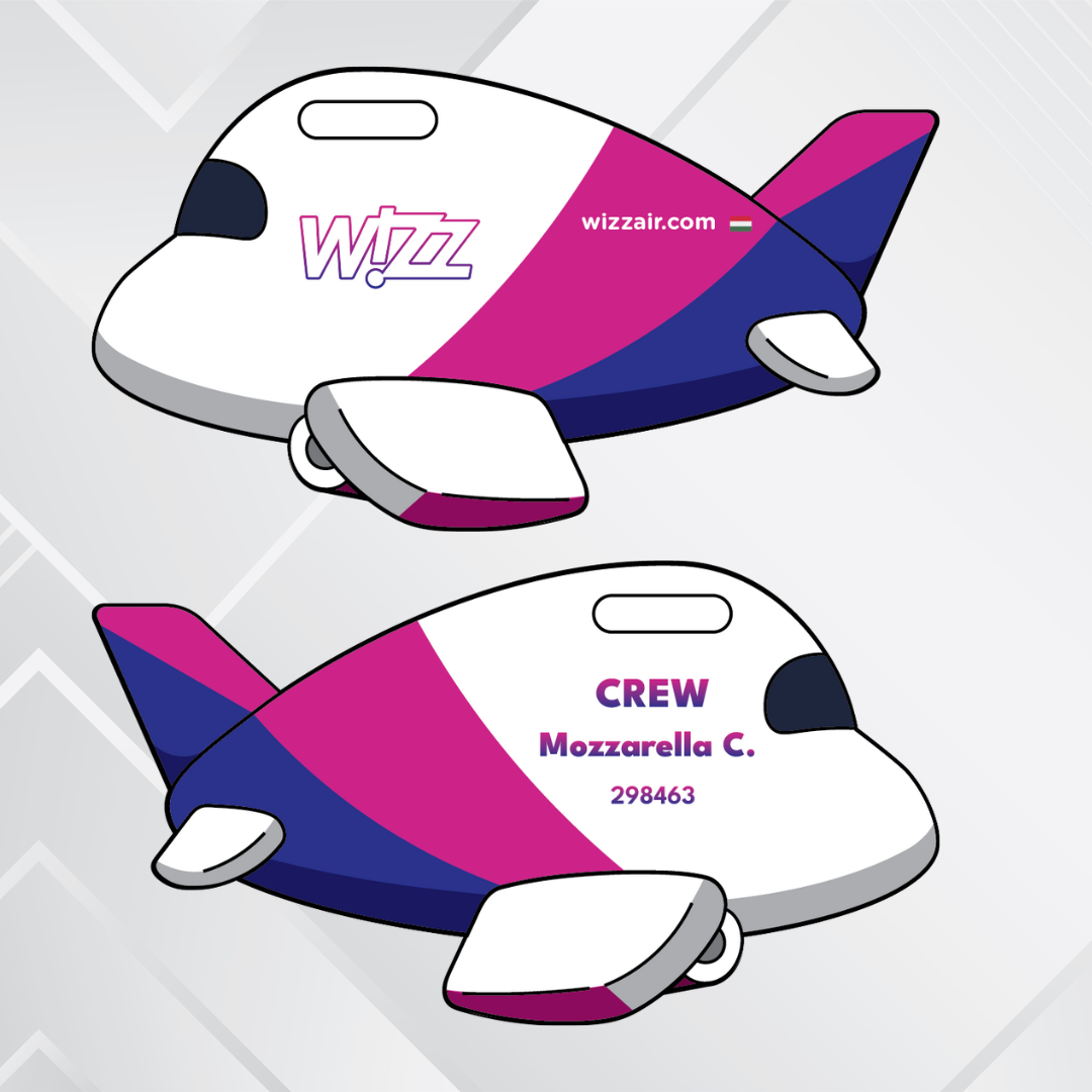 Airplane Tag - Europe Airliners
