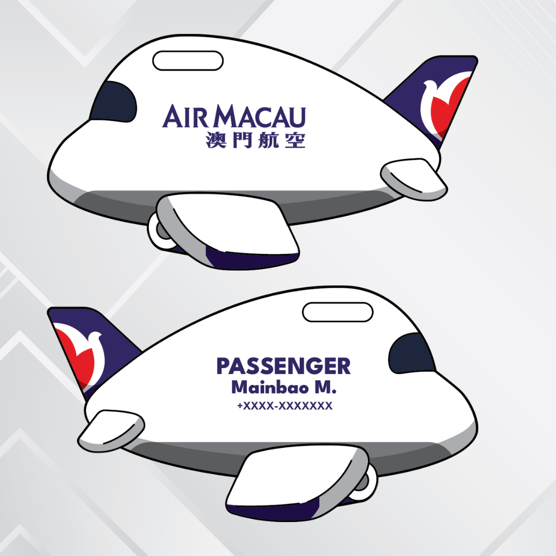 Airplane tag - Hong kong and China Airliners