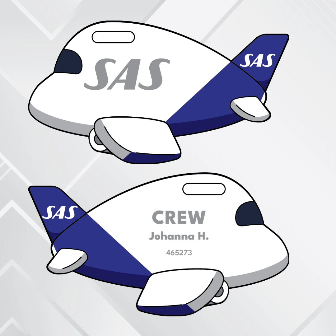 Airplane Tag - Europe Airliners