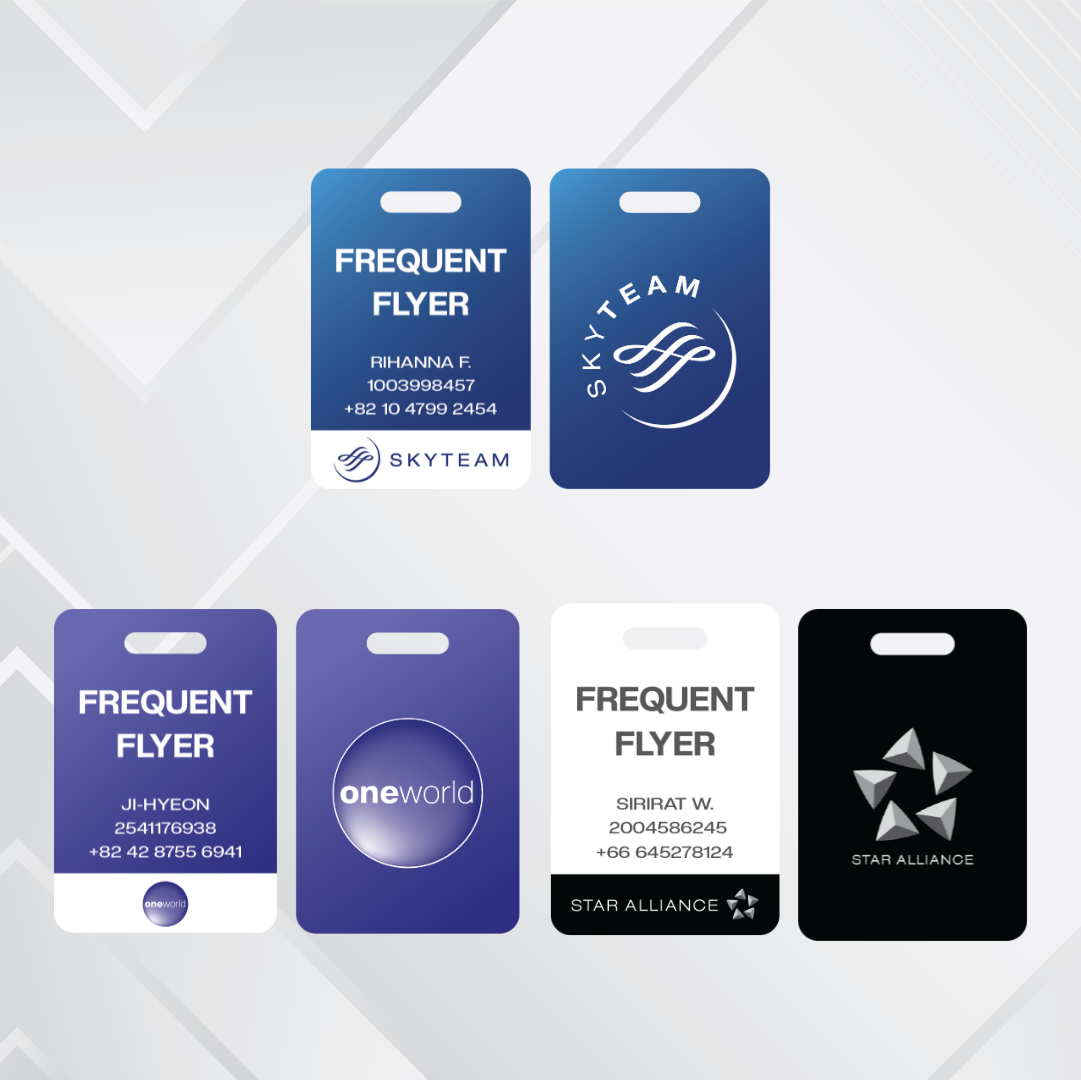 Airplane tag - Airline alliances