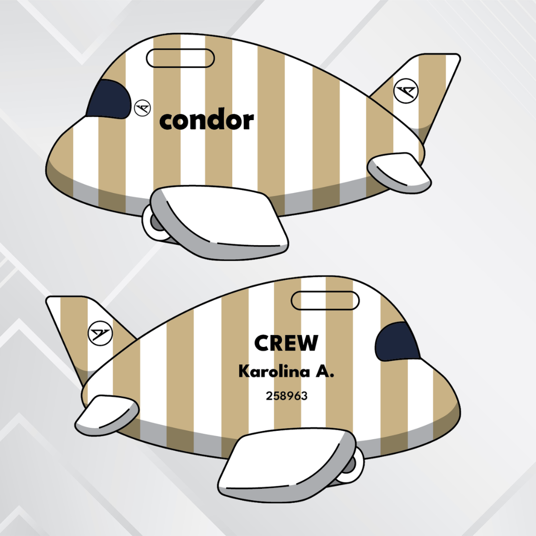Airplane Tag - Europe Airliners