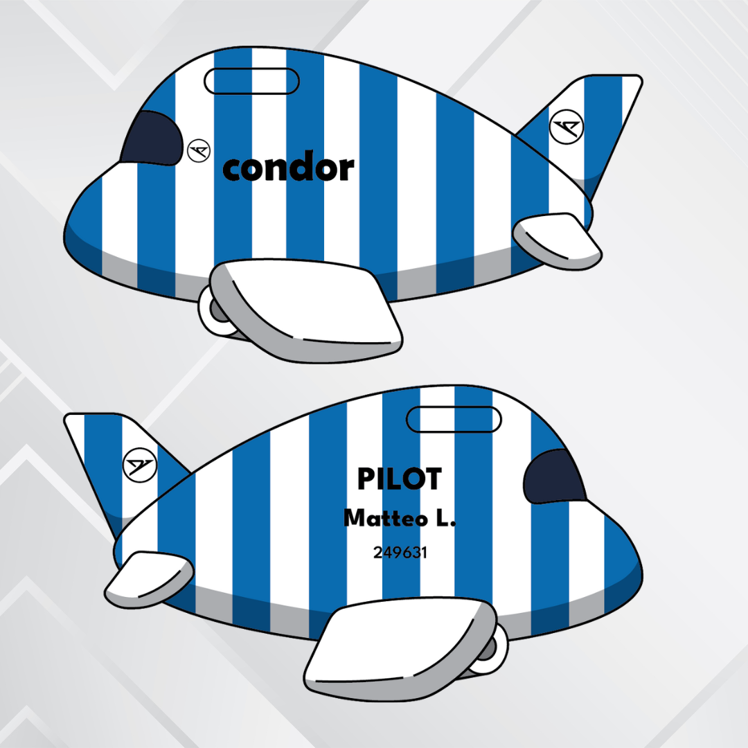 Airplane Tag - Europe Airliners