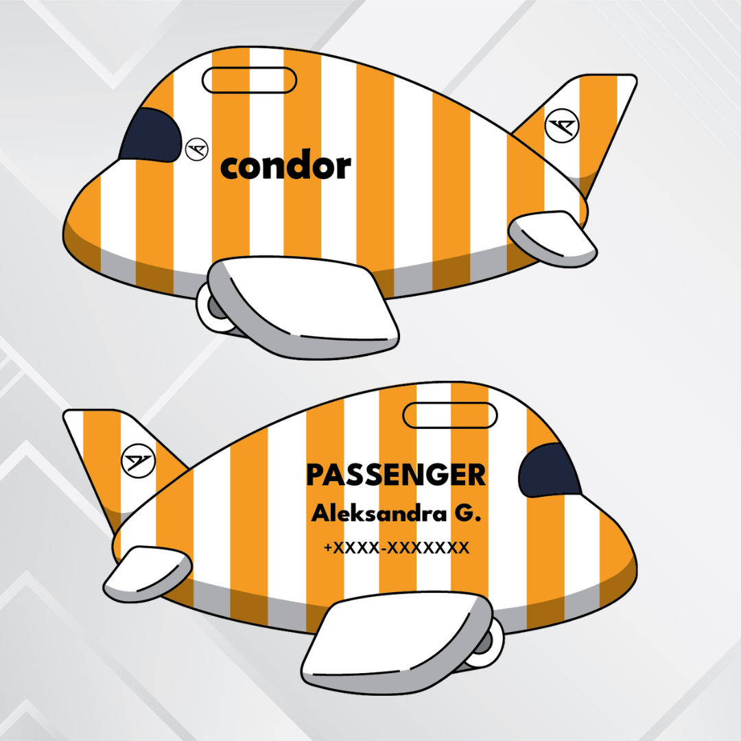 Airplane Tag - Europe Airliners