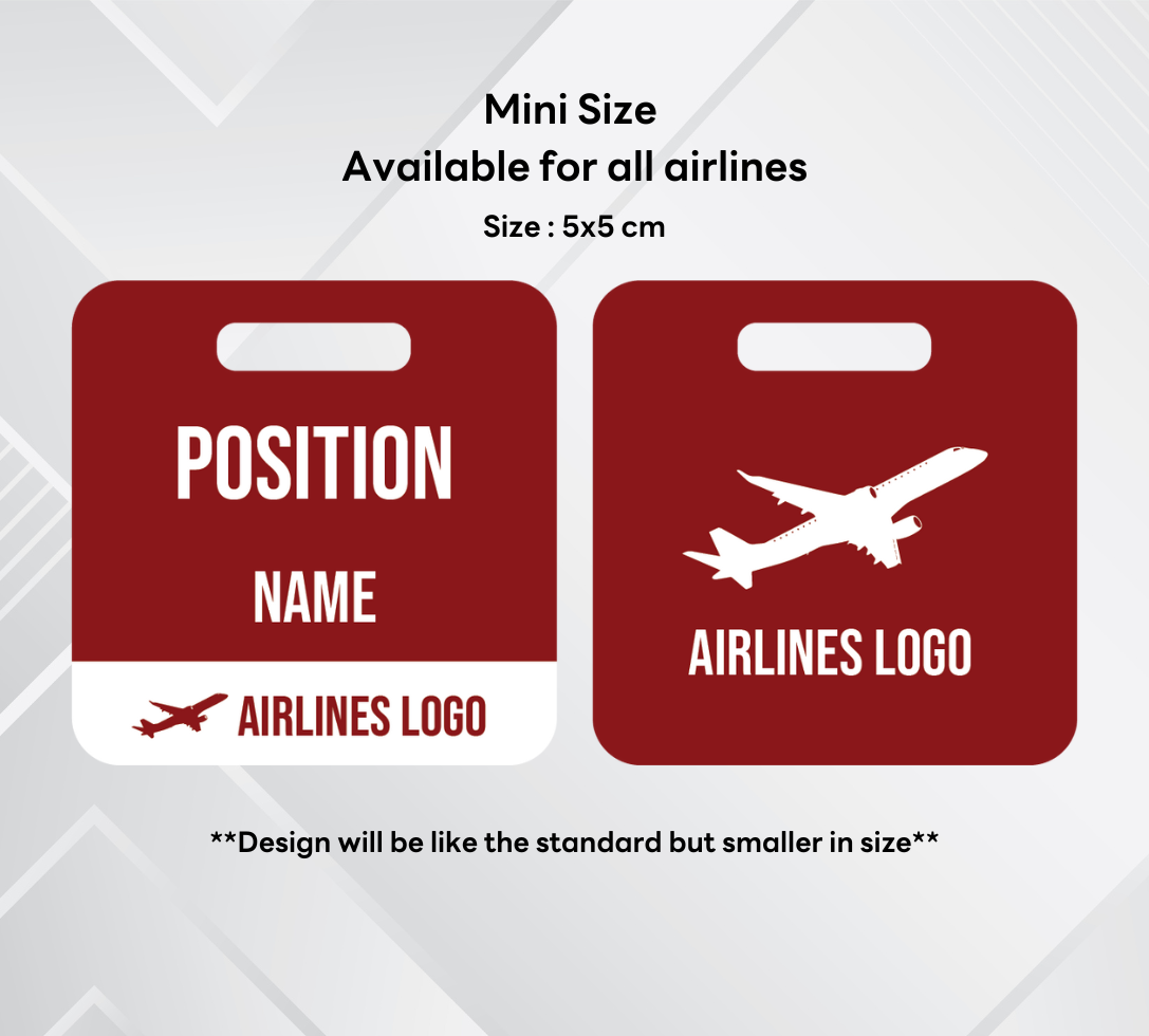 Personalized Mini Luggage Tag Design | BAGTAGBKK