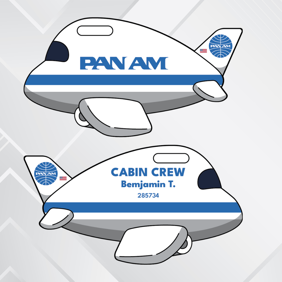 Airplane Tag - North America Airliners