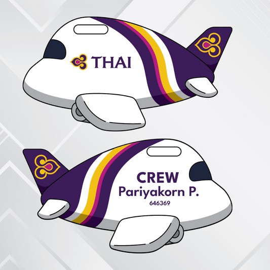 Airplane tag - Thailand Airliners