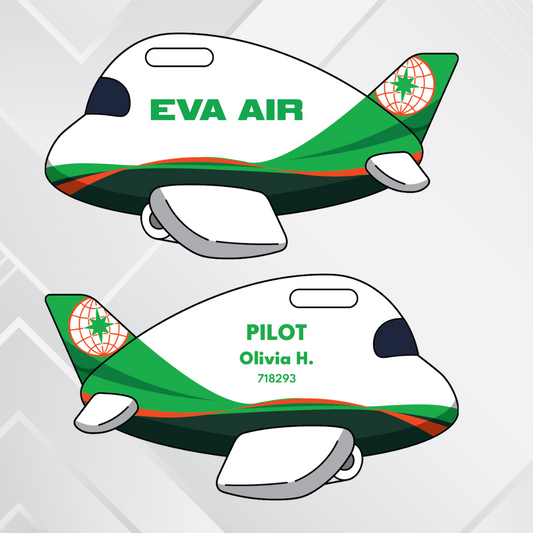 Airplane Tag - Taiwan Airliners