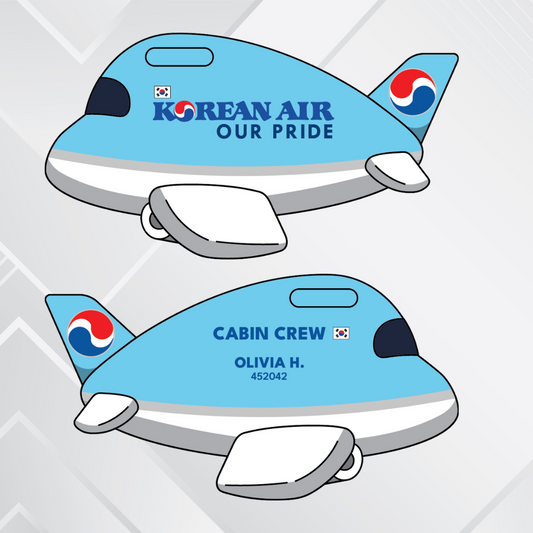 Airplane tag - Korea Airliners