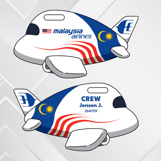 Airplane tag - Malaysia, Singapore