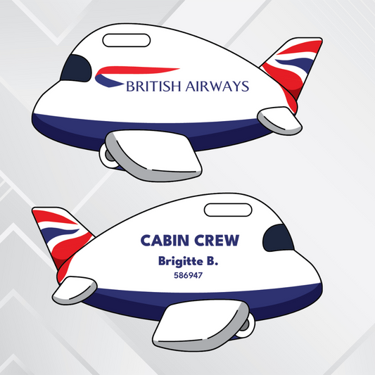 Airplane Tag - Europe Airliners