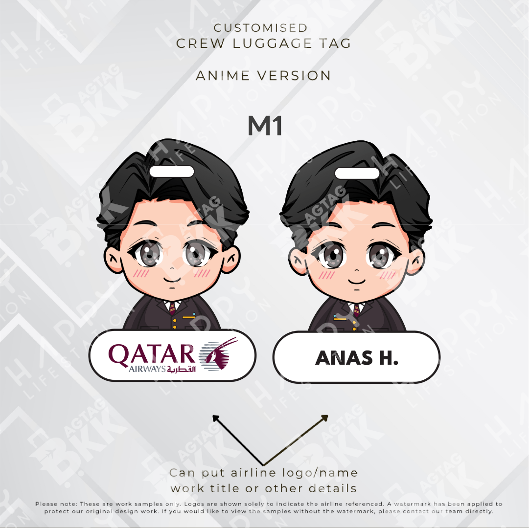 Qatar Airways - Anime Version