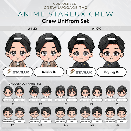 Anime - Starlux Airlines Crew
