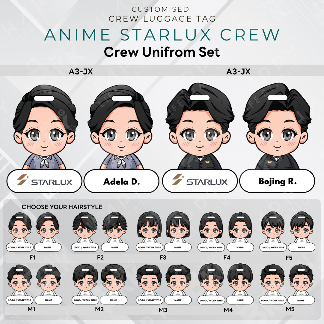 Anime - Starlux Airlines Crew