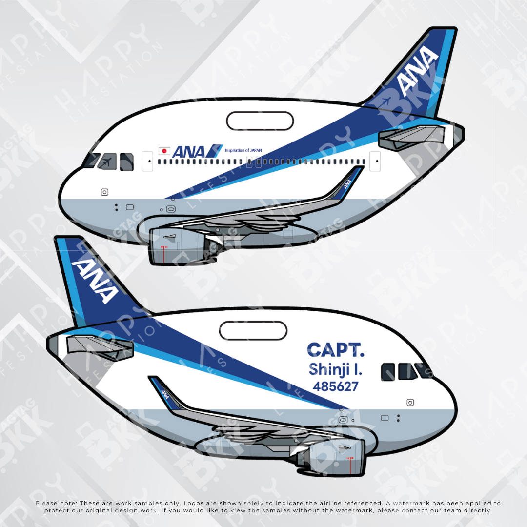 Airplane tag (Airbus A320)