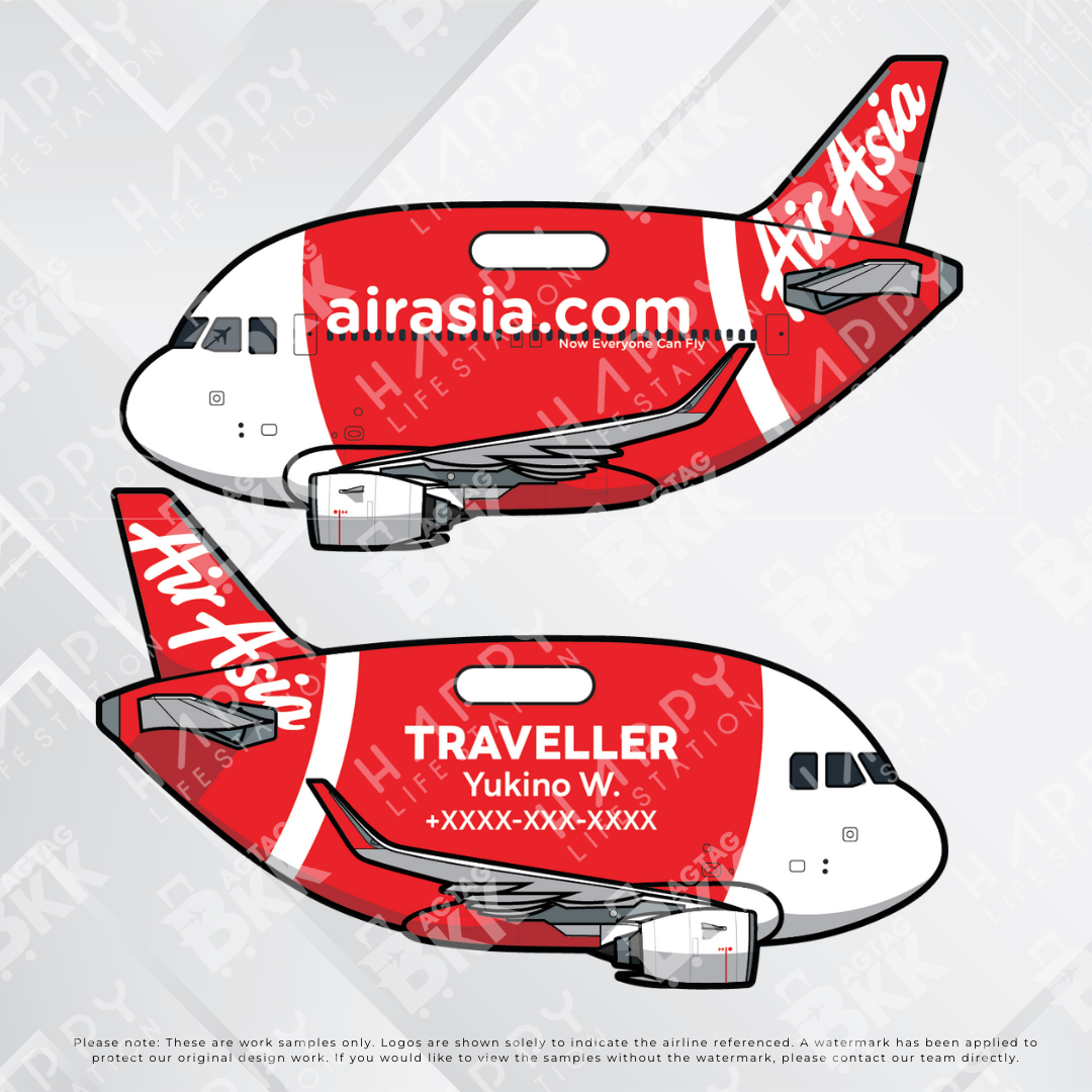 Airplane tag (Airbus A320)