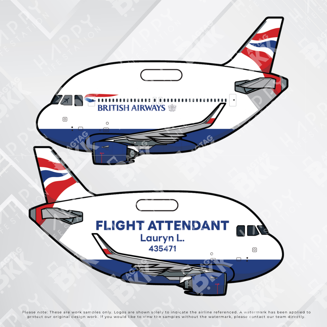 Airplane tag (Airbus A320)