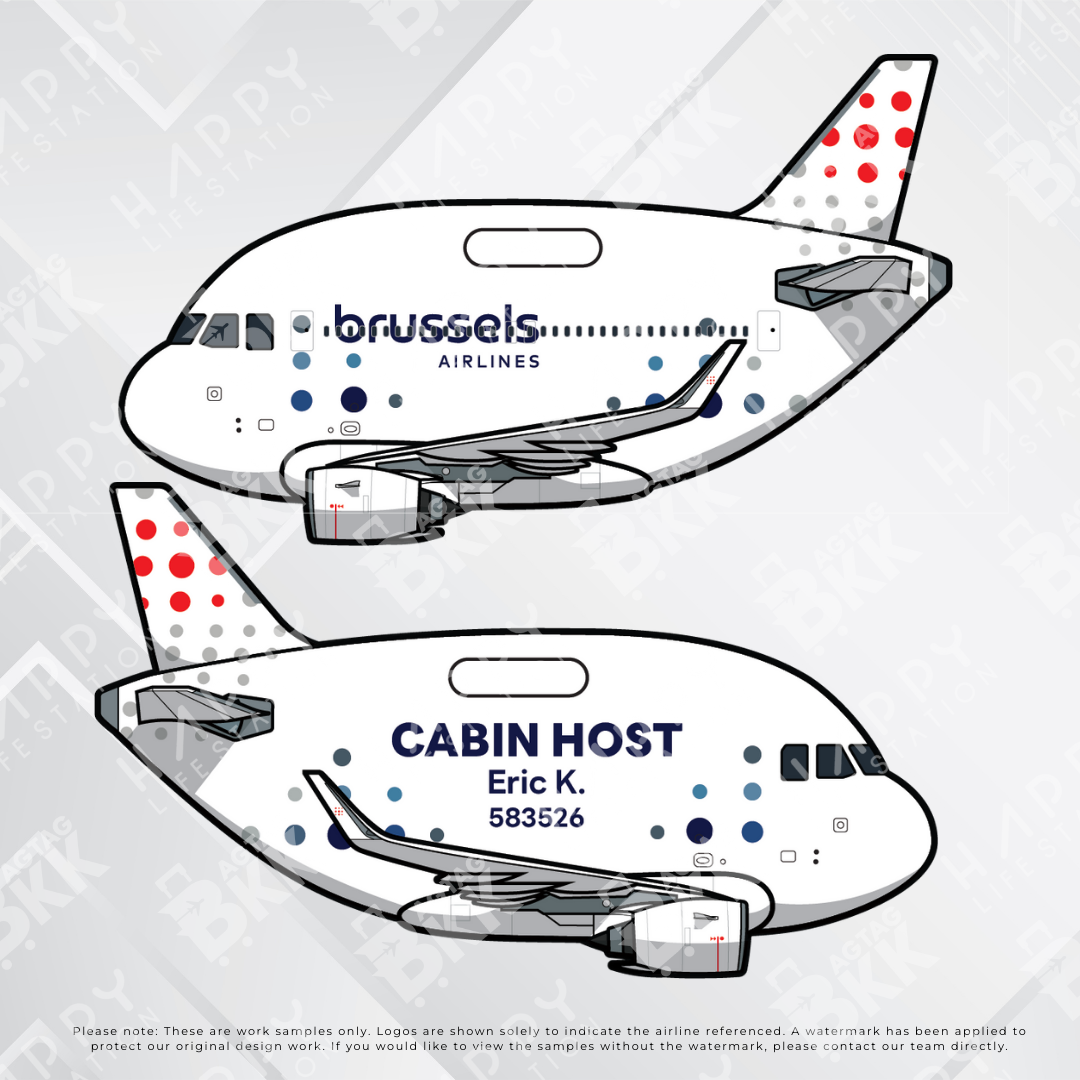 Airplane tag (Airbus A320)