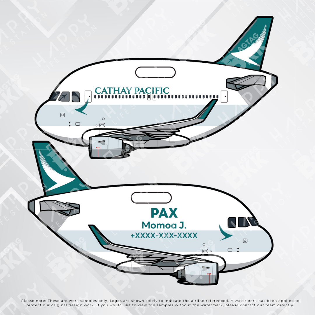 Airplane tag (Airbus A320)