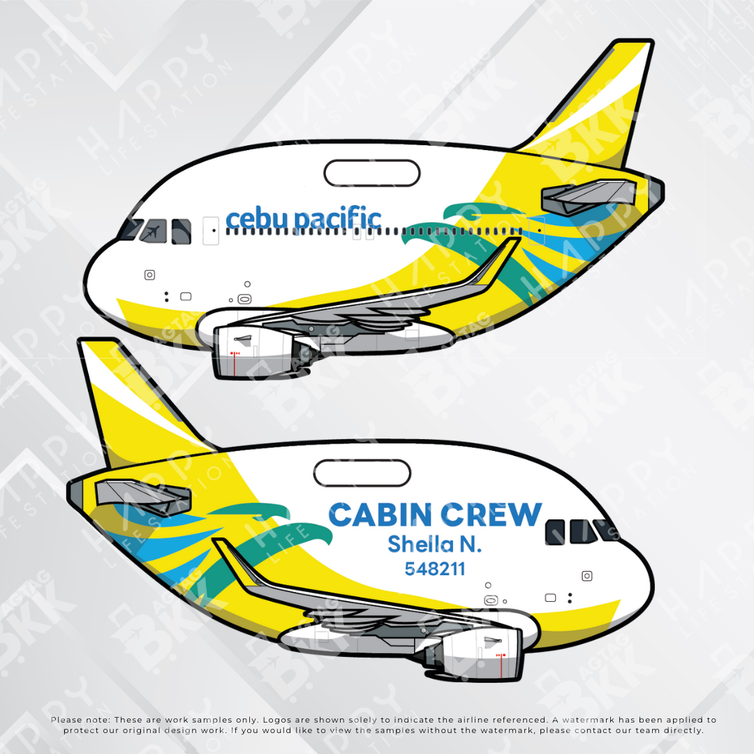 Airplane tag (Airbus A320)