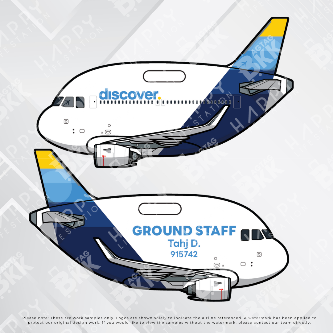 Airplane tag (Airbus A320)
