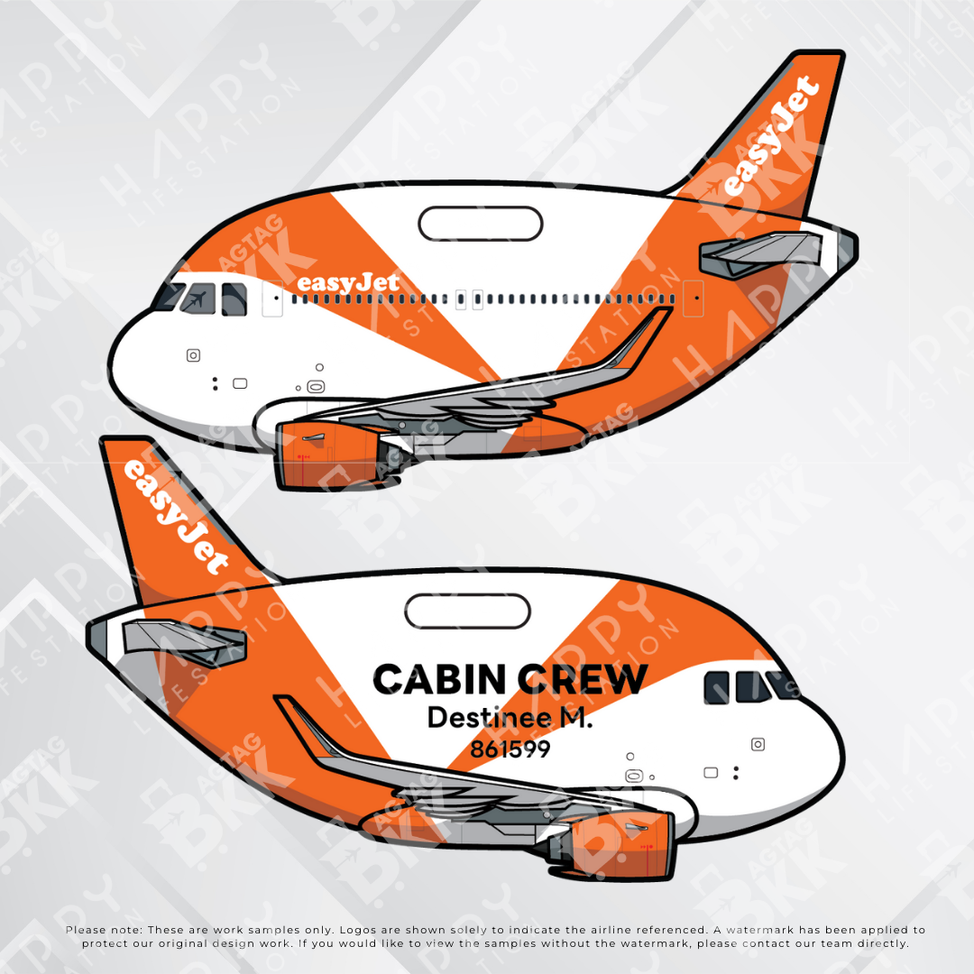 Airplane tag (Airbus A320)