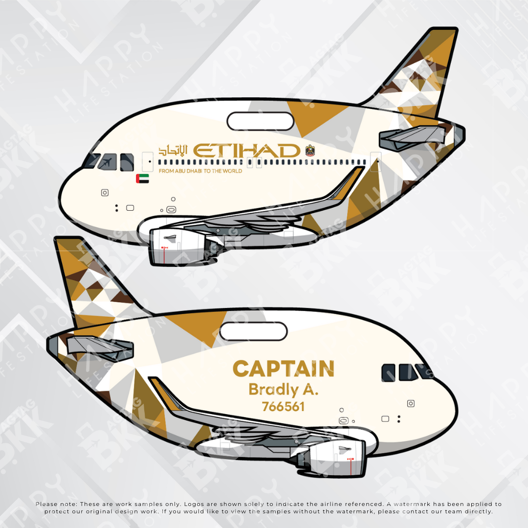 Airplane tag (Airbus A320)