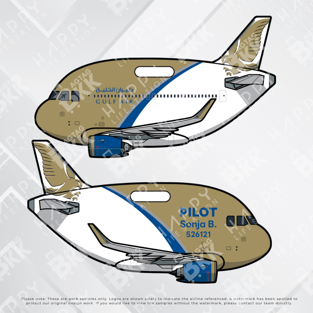 Airplane tag (Airbus A320)