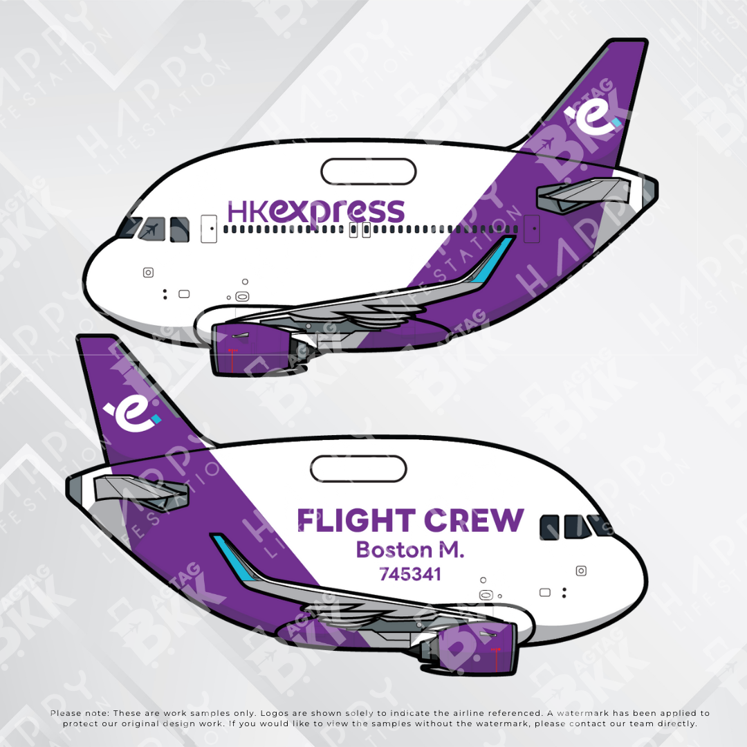 Airplane tag (Airbus A320)