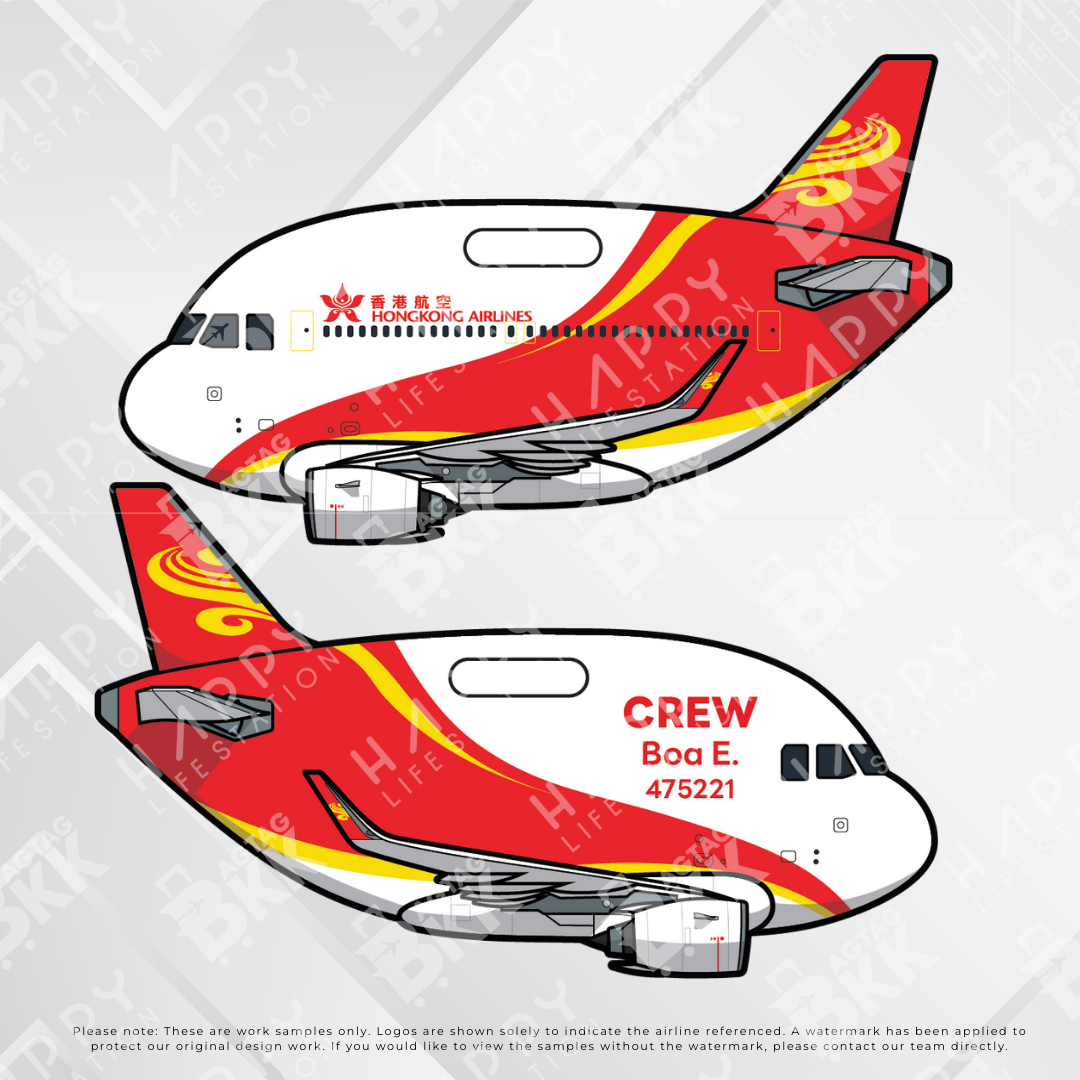 Airplane tag (Airbus A320)