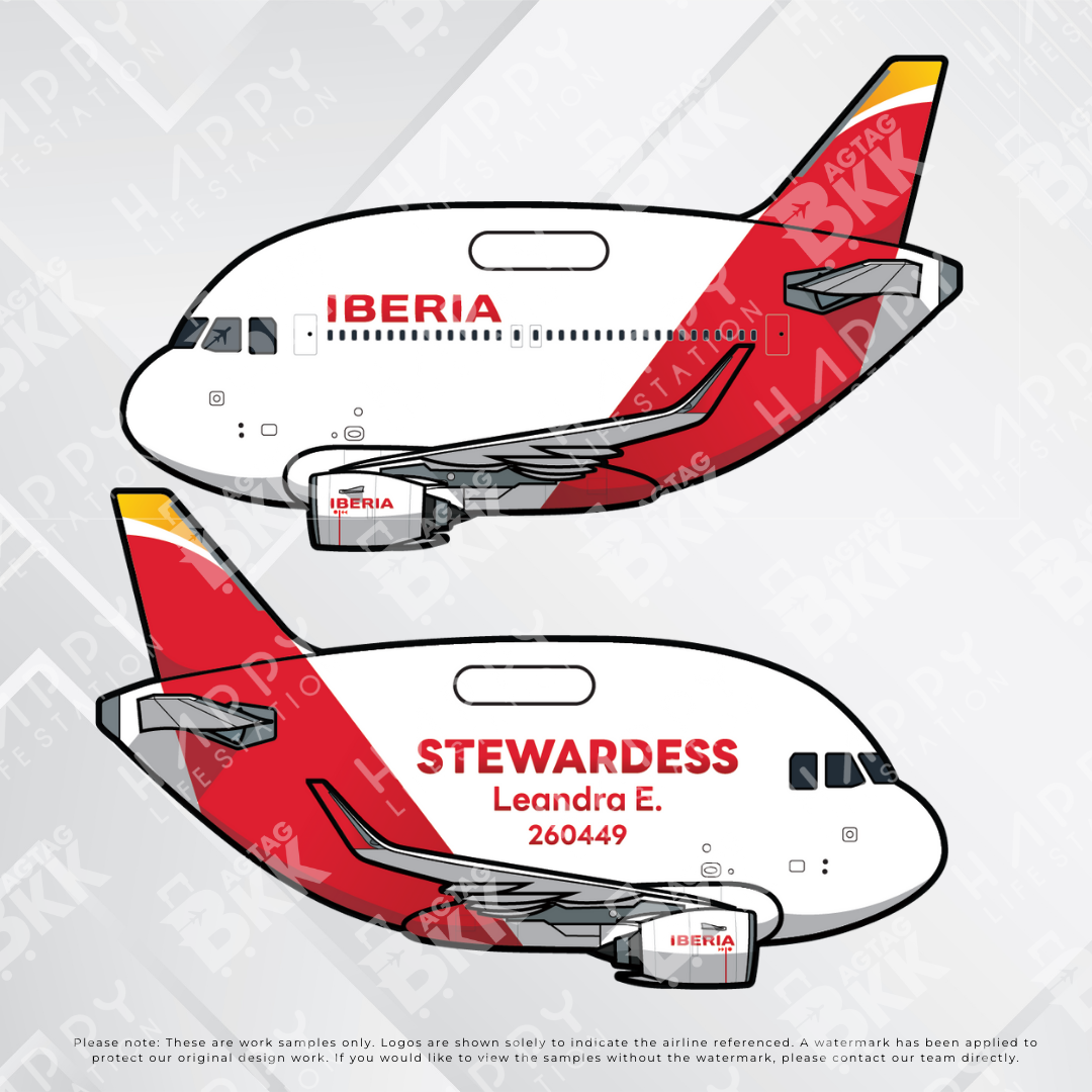 Airplane tag (Airbus A320)