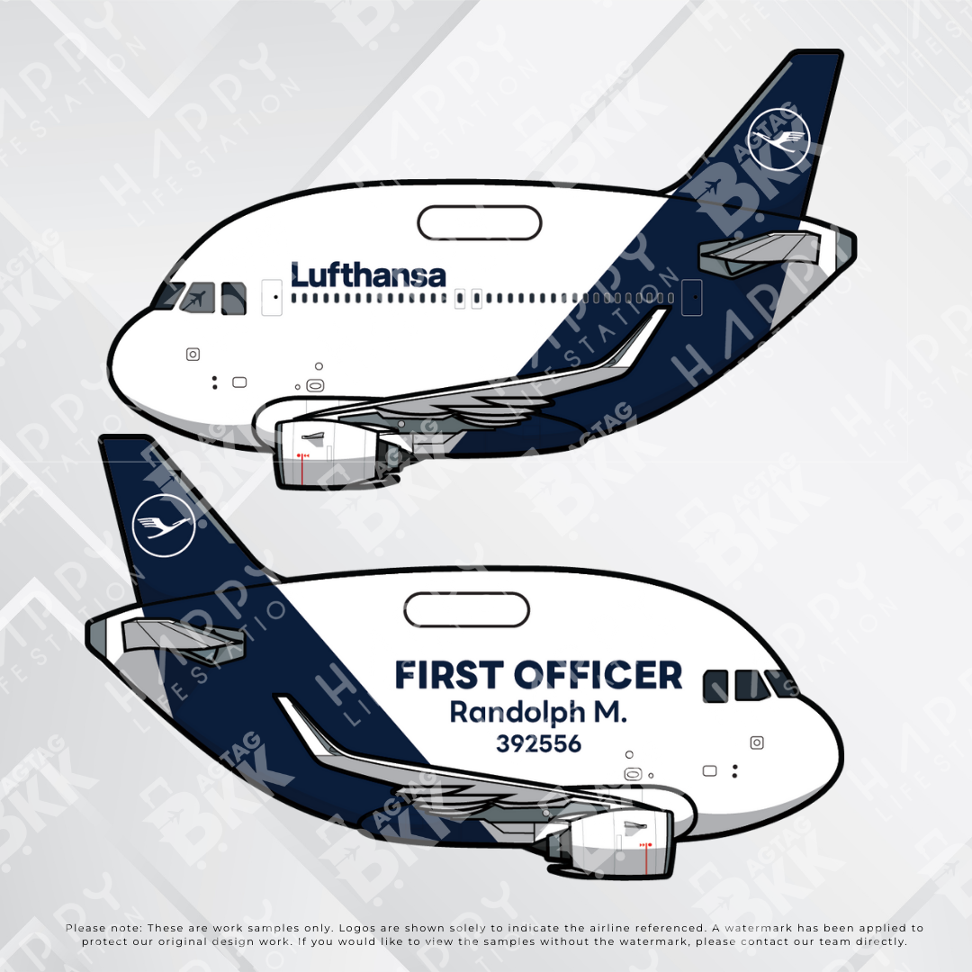 Airplane tag (Airbus A320)