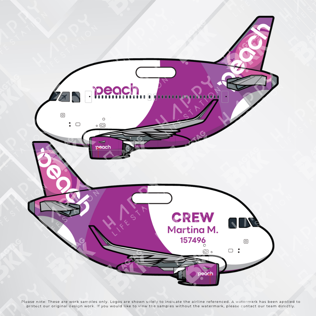 Airplane tag (Airbus A320)