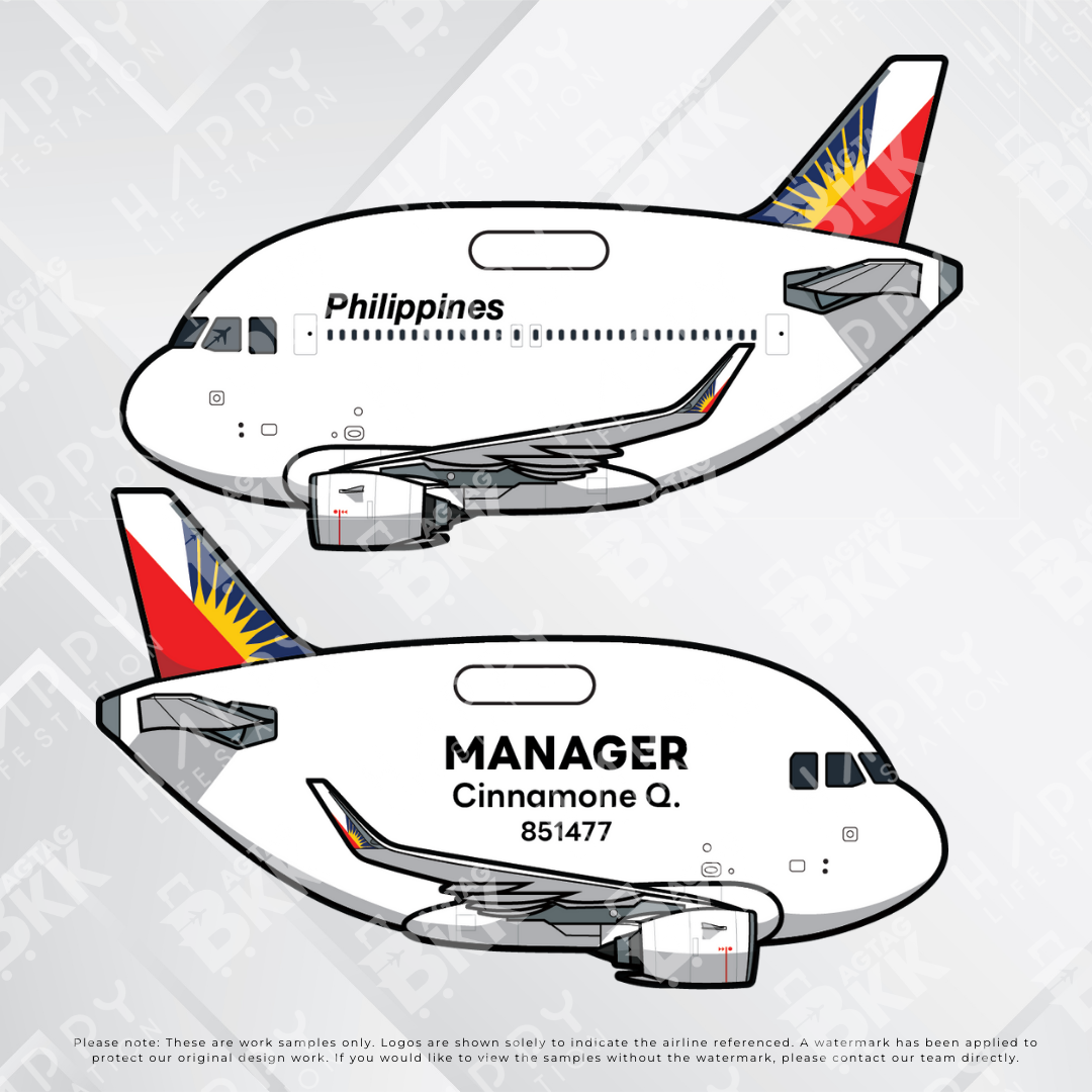 Airplane tag (Airbus A320)