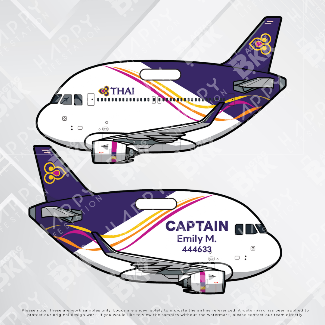 Airplane tag (Airbus A320)