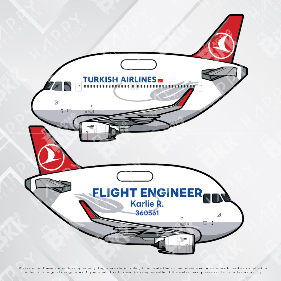 Airplane tag (Airbus A320)