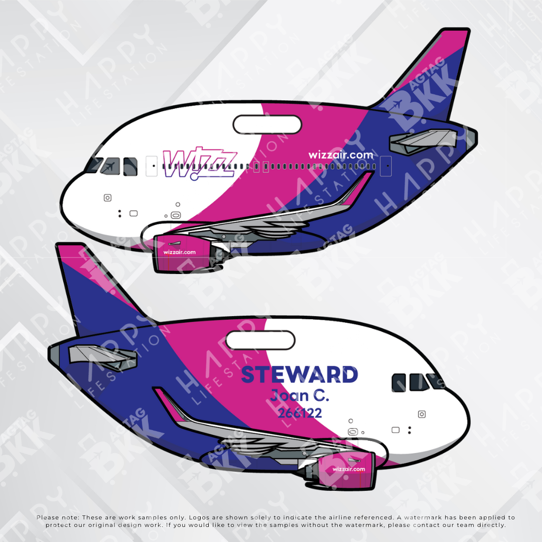 Airplane tag (Airbus A320)