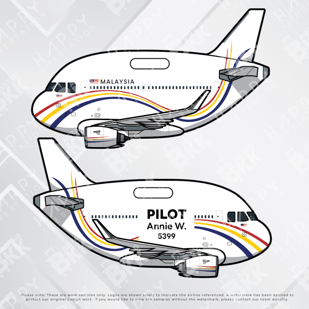 Airplane tag (Airbus A320)