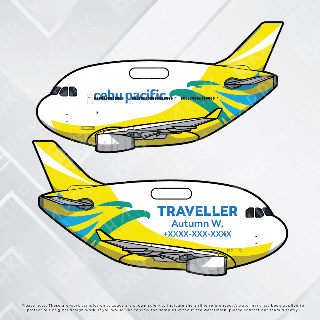 Airplane tag (Airbus A330)