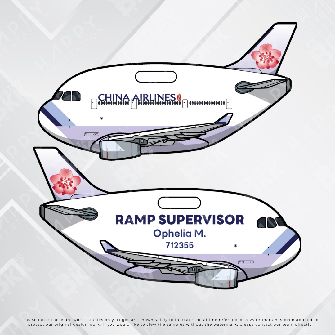 Airplane tag (Airbus A330)