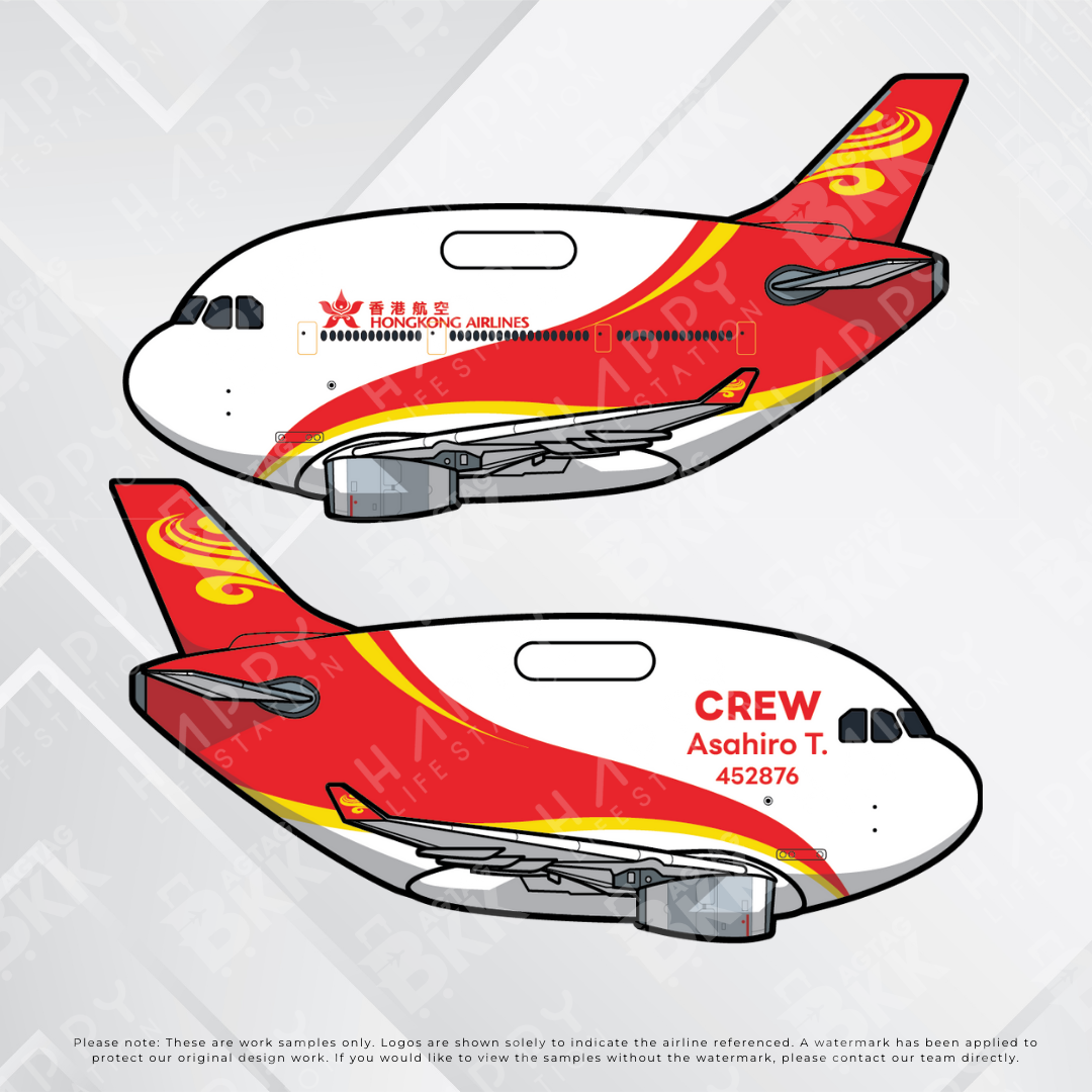 Airplane tag (Airbus A330)