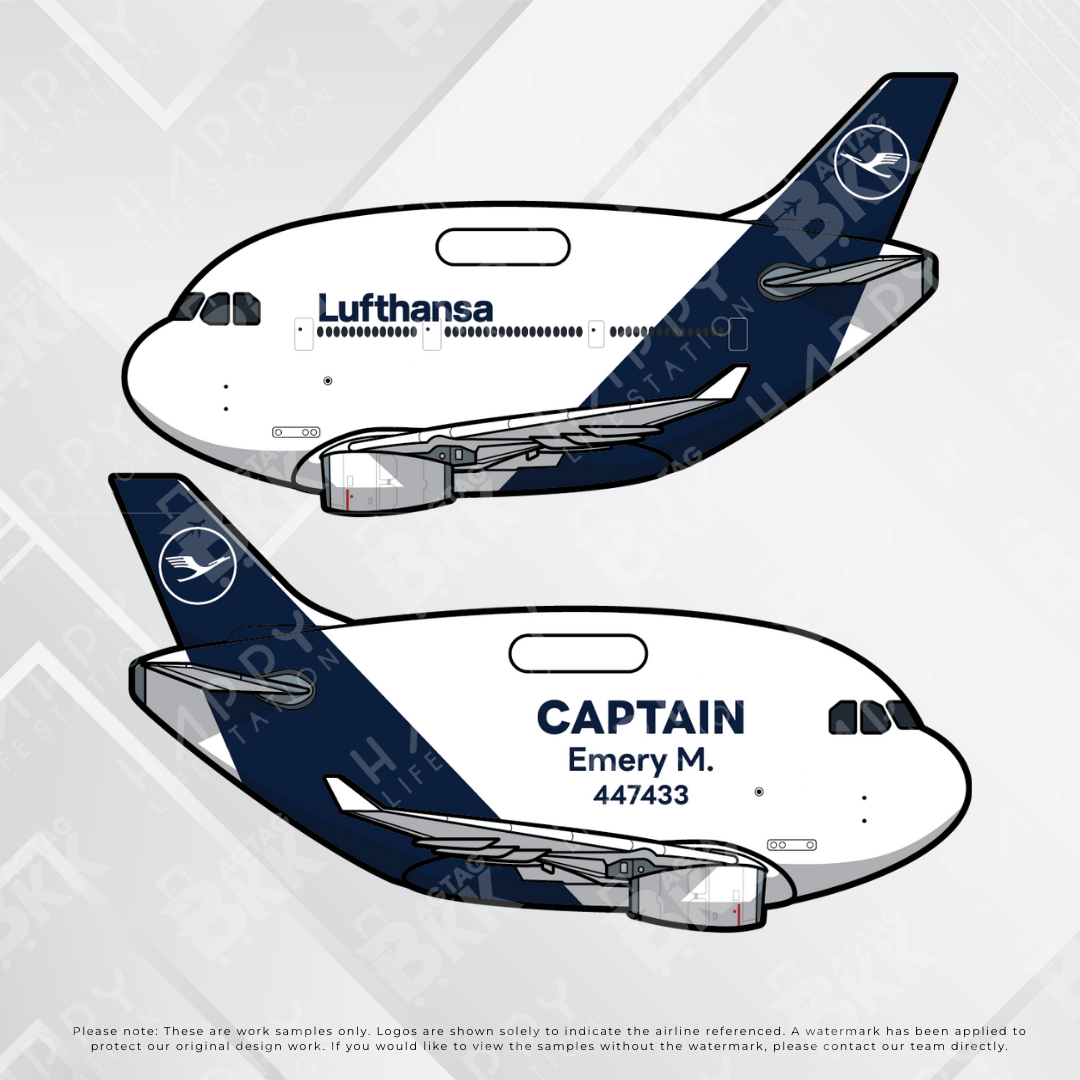 Airplane tag (Airbus A330)