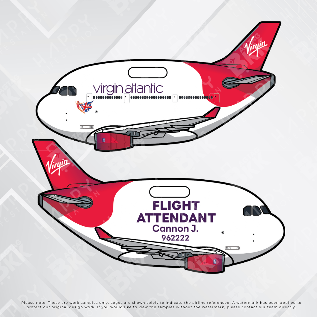 Airplane tag (Airbus A330)