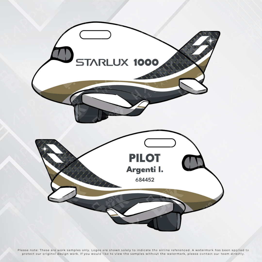 Airplane Tag - Taiwan Airliners