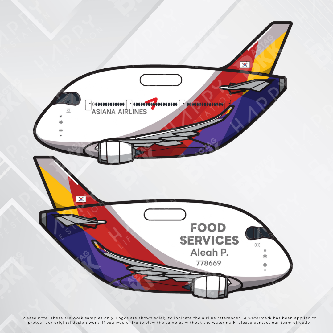 Airplane tag (New A350)