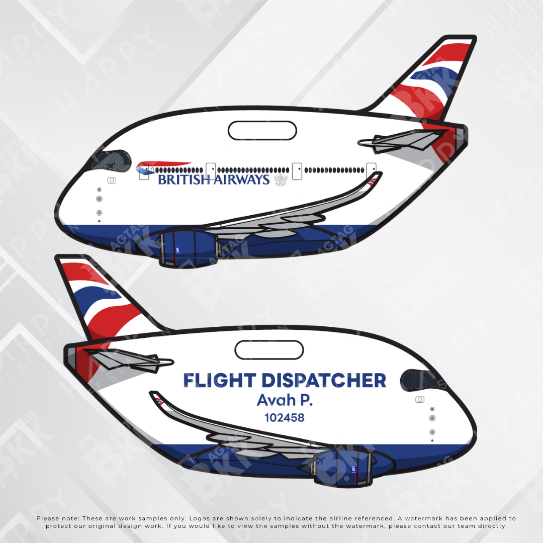 Airplane tag (New A350)