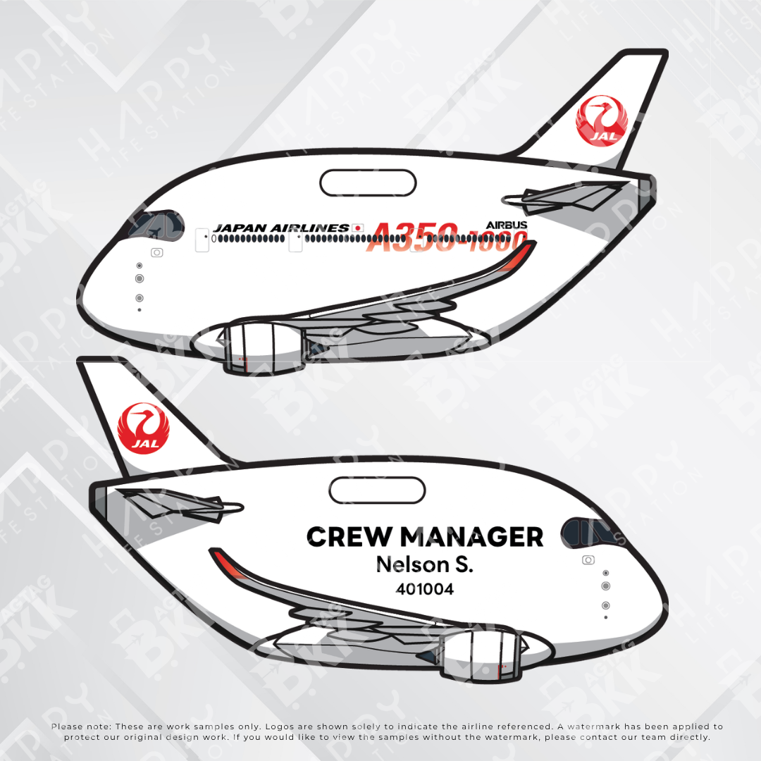 Airplane tag (New A350)