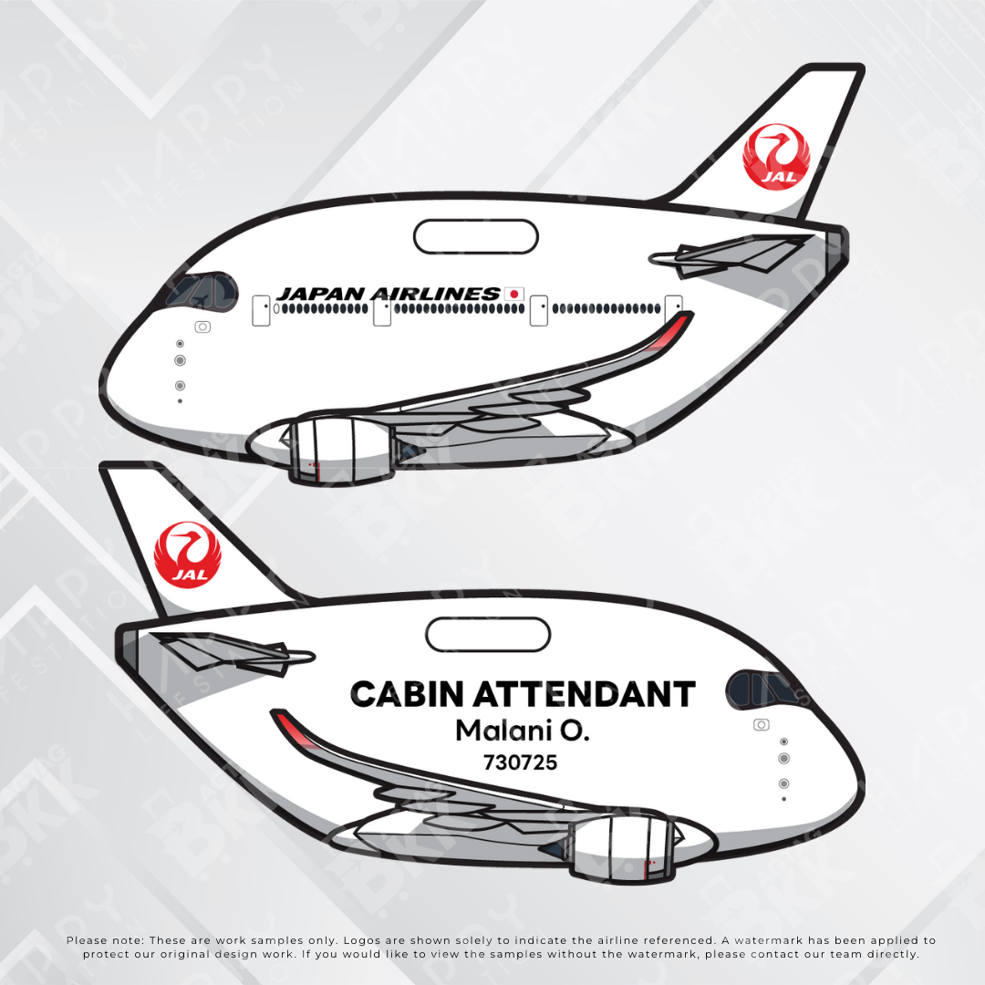 Airplane tag (New A350)