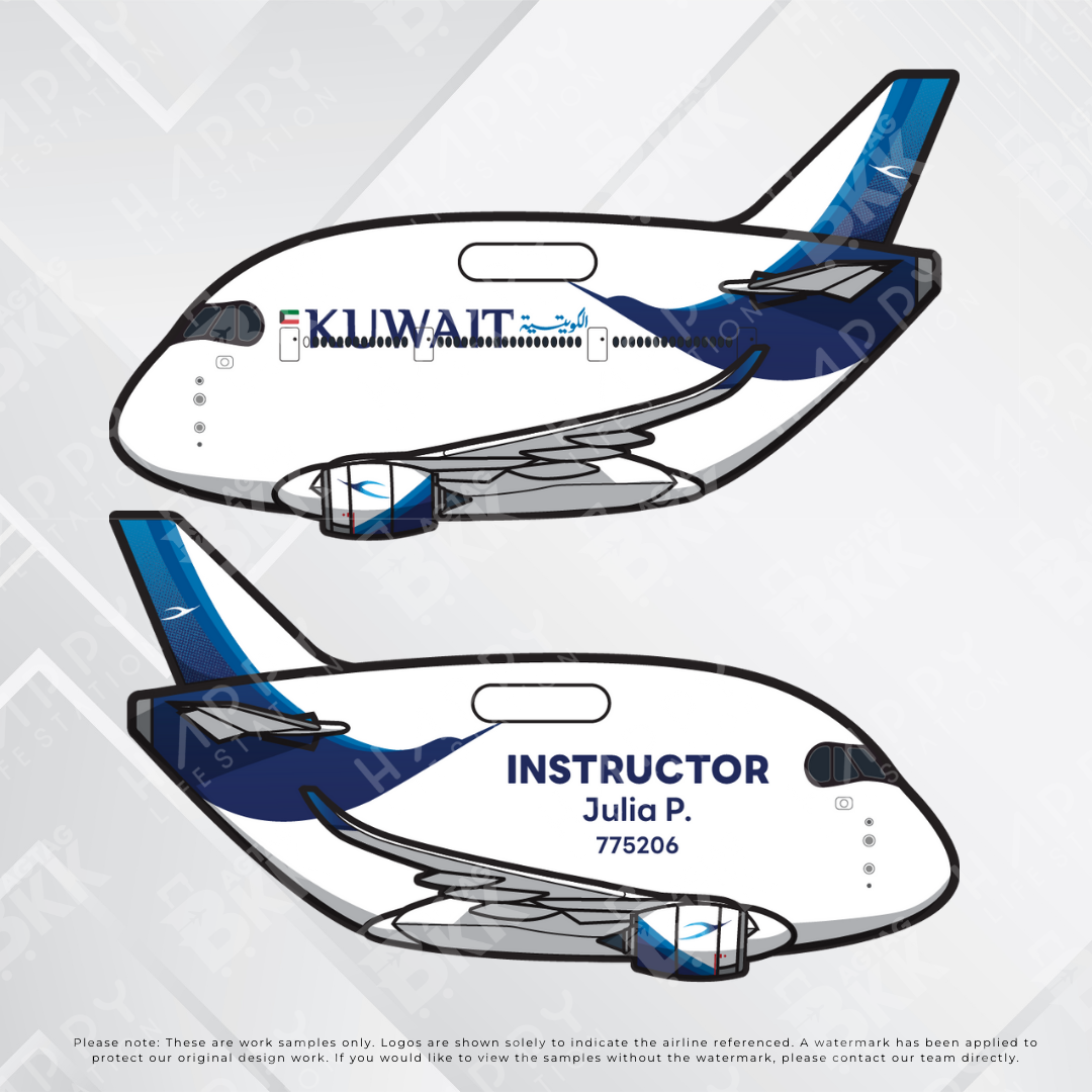 Airplane tag (New A350)